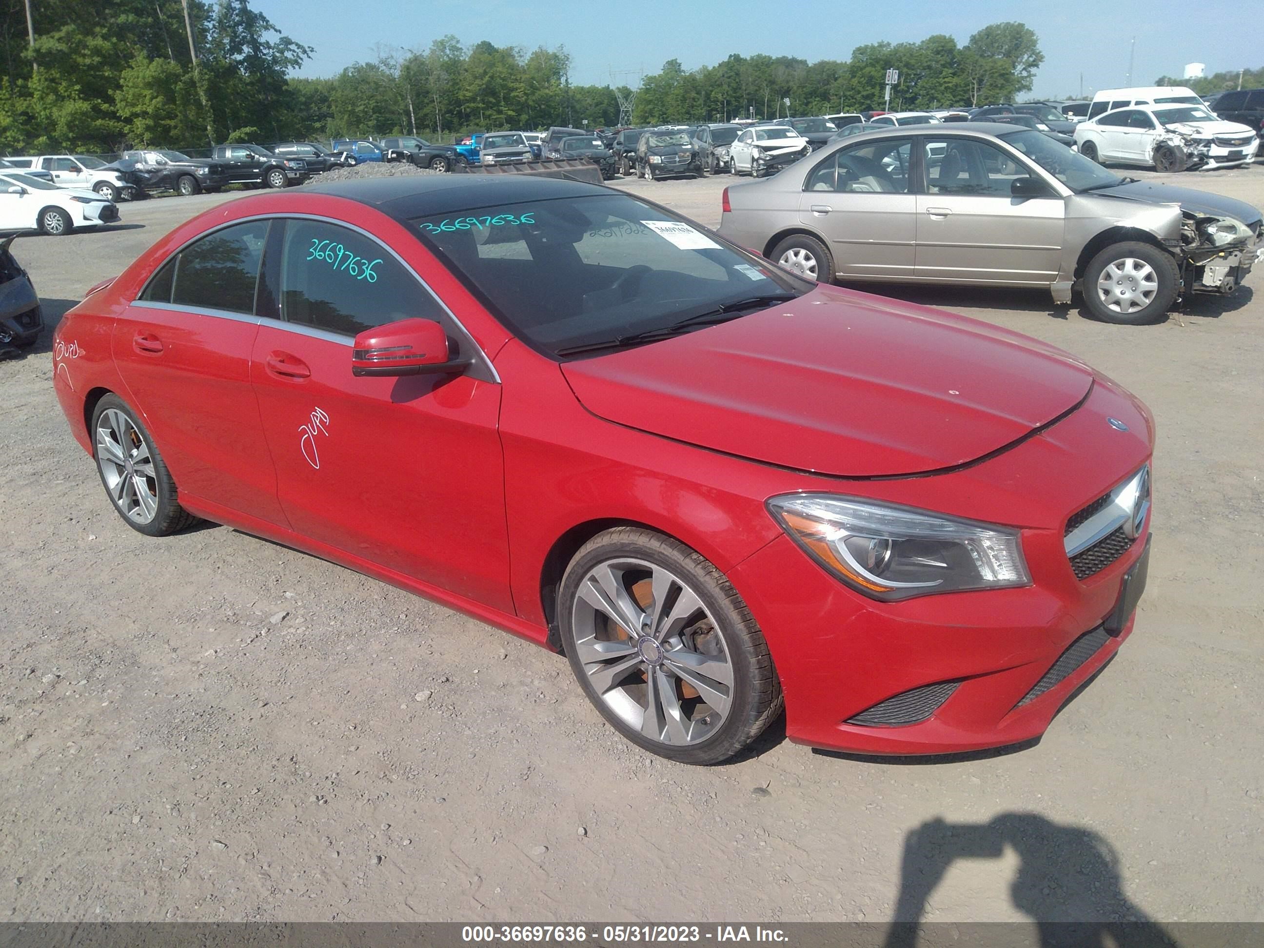 mercedes-benz cla-klasse 2014 wddsj4eb9en046336