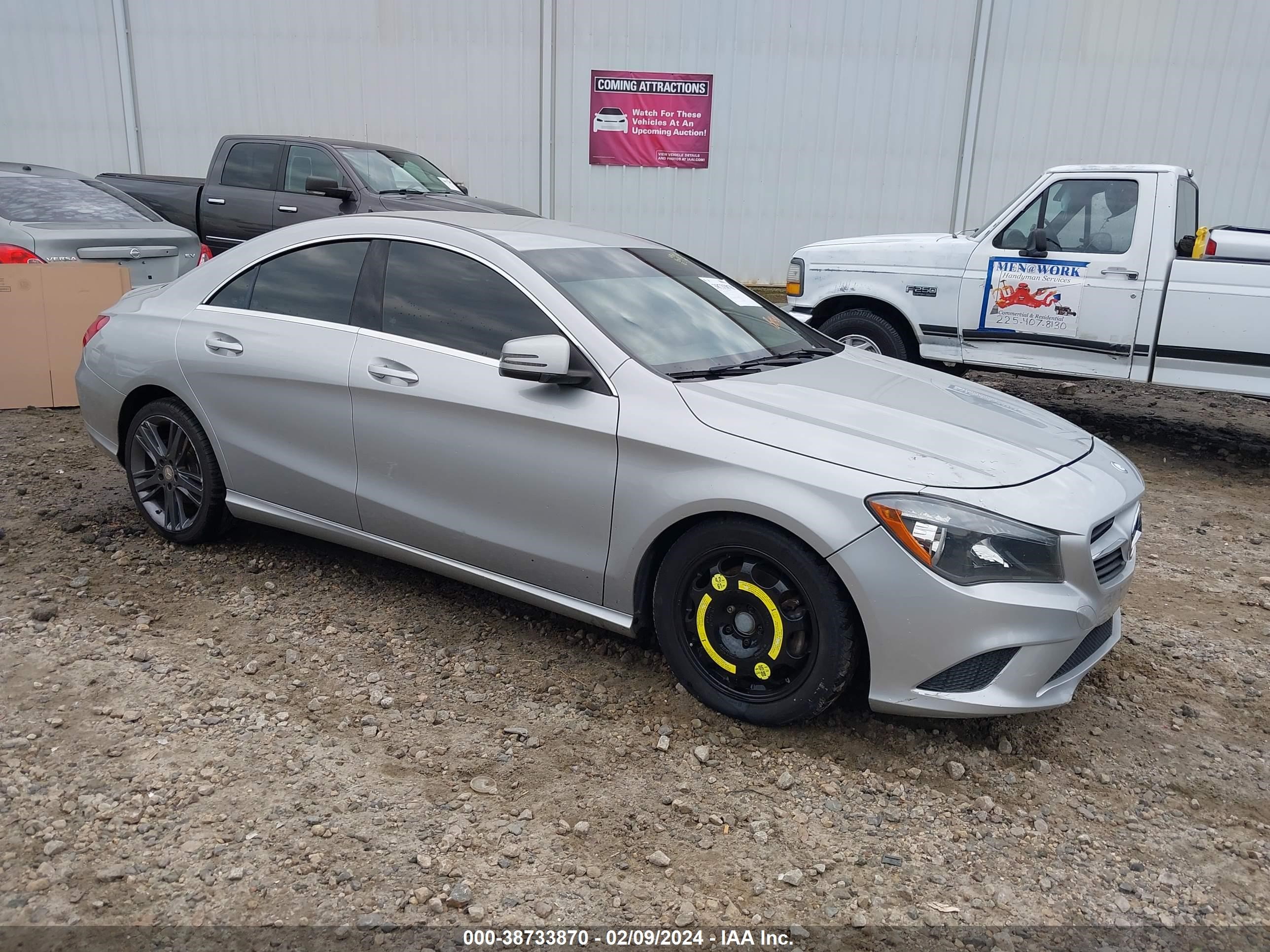 mercedes-benz cla-klasse 2015 wddsj4ebxfn201168