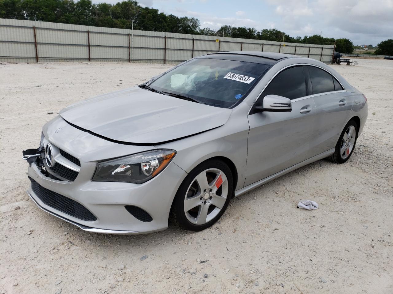 mercedes-benz cla-klasse 2018 wddsj4ebxjn506484