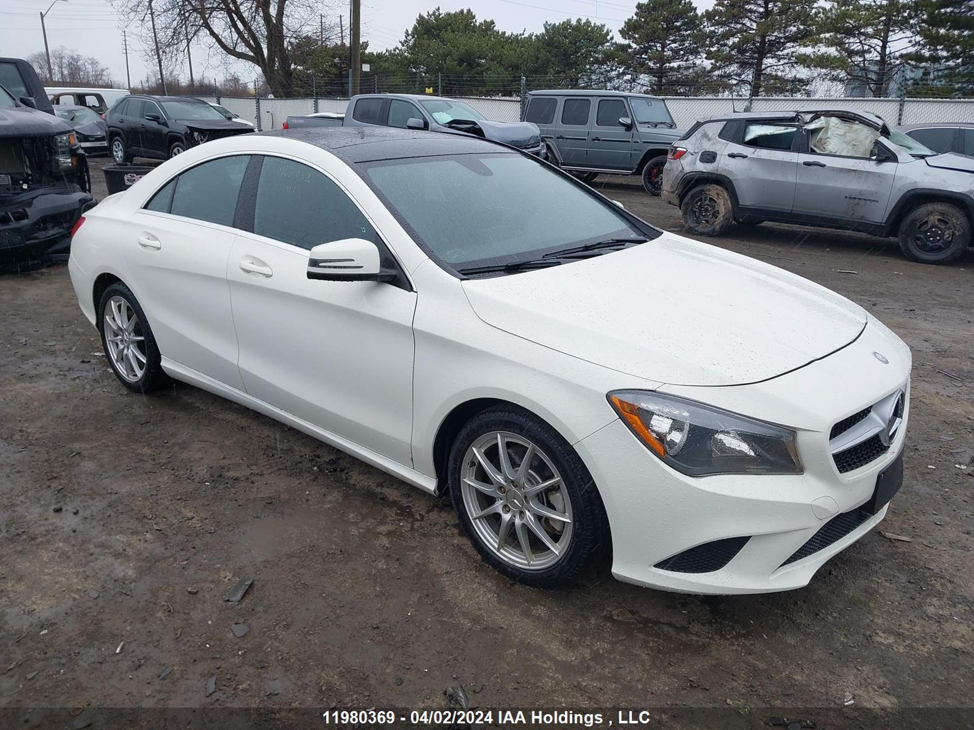 mercedes-benz cla-klasse 2014 wddsj4gb6en083809