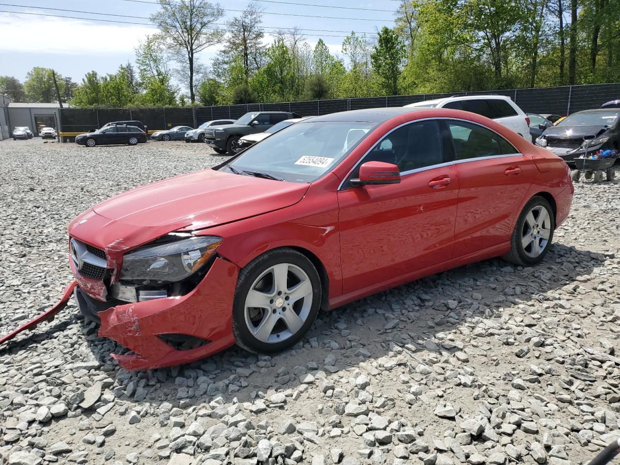 mercedes-benz cla-klasse 2016 wddsj4gb7gn327048