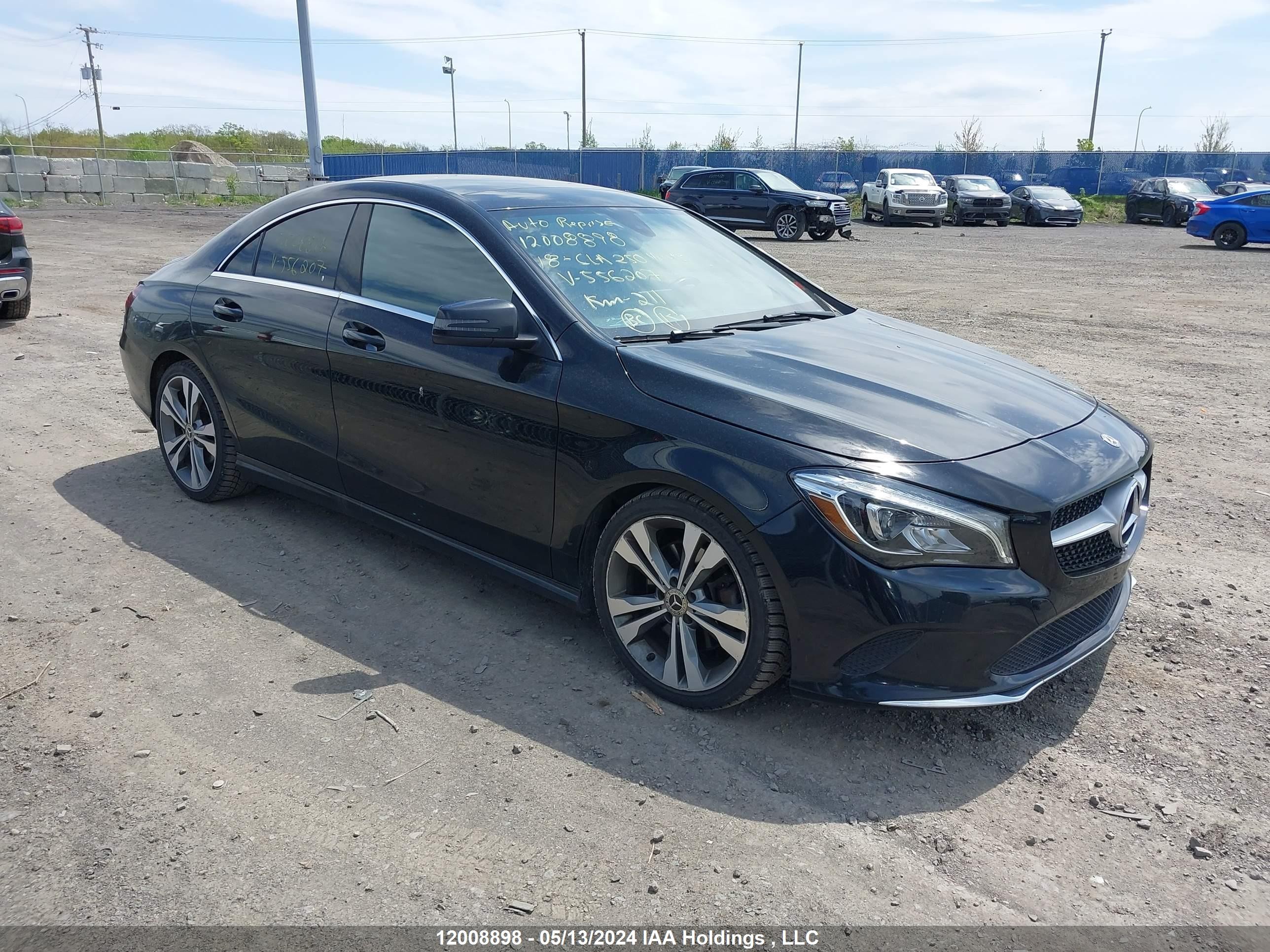 mercedes-benz cla-klasse 2018 wddsj4gb7jn556207