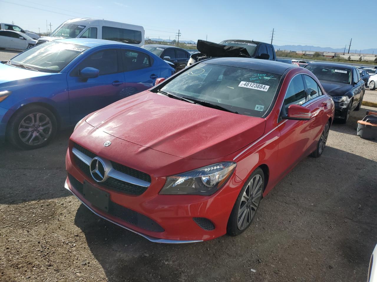 mercedes-benz cla-klasse 2018 wddsj4gb8jn547533