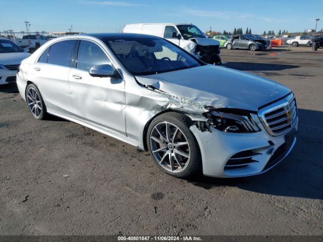 mercedes-benz s-class 2019 wddug8db9ka453527