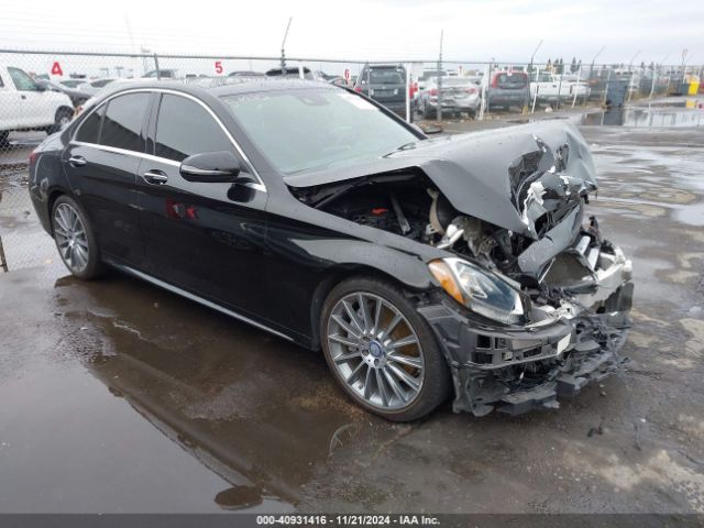 mercedes-benz c-class 2017 wddwf4jb8hr246744