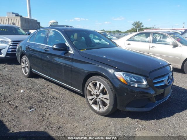 mercedes-benz c-class 2018 wddwf4kb1jr412574