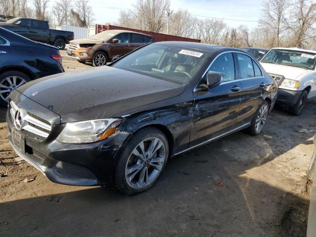 mercedes-benz c-class 2018 wddwf4kb7jr407850