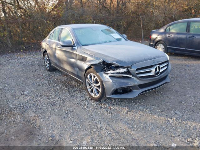 mercedes-benz c 300 2017 wddwf4kb8hr232003