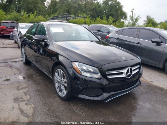 mercedes-benz c-class 2018 wddwf4kb8jr390847