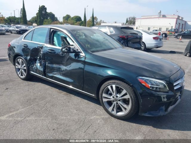 mercedes-benz c-class 2019 wddwf8db1kr515614