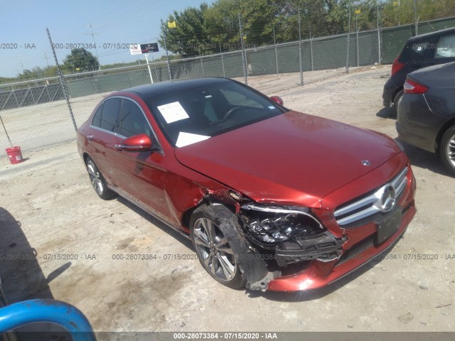 mercedes-benz c-class 2019 wddwf8db6kr505869