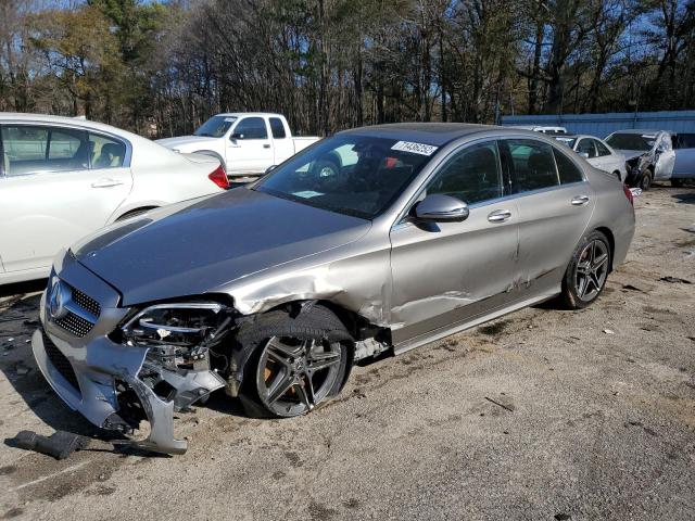 mercedes-benz c 300 4mat 2020 wddwf8eb2lr541400