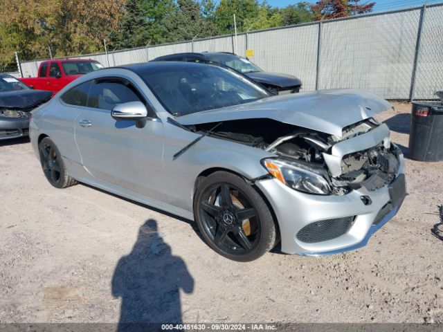 mercedes-benz c-class 2018 wddwj4jb3jf757624