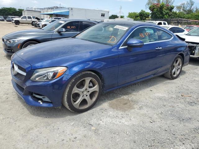 mercedes-benz c 300 2017 wddwj4jb4hf328485