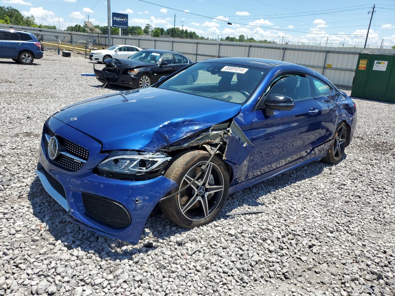 mercedes-benz c-klasse 2018 wddwj6eb7jf646788