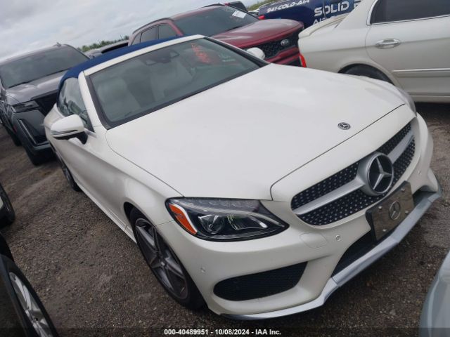 mercedes-benz c-class 2017 wddwk4jb9hf565129