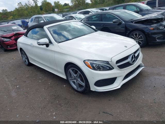 mercedes-benz c-class 2017 wddwk4kb5hf591211