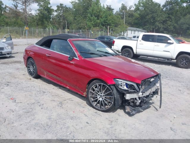 mercedes-benz c-class 2019 wddwk8db2kf900712