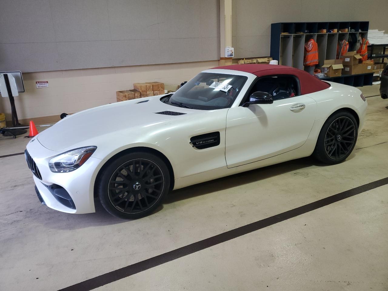 mercedes-benz amg gt 2018 wddyk7ha2ja018312