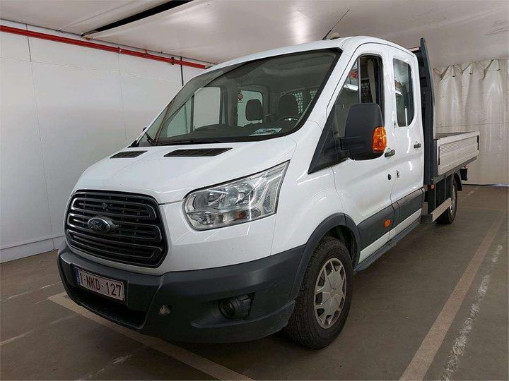 ford transit flatbed double cab 2016 wf0exxttgegb85206