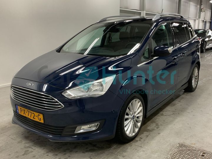 ford grand c-max 2017 wf0wxxgcewhc57980