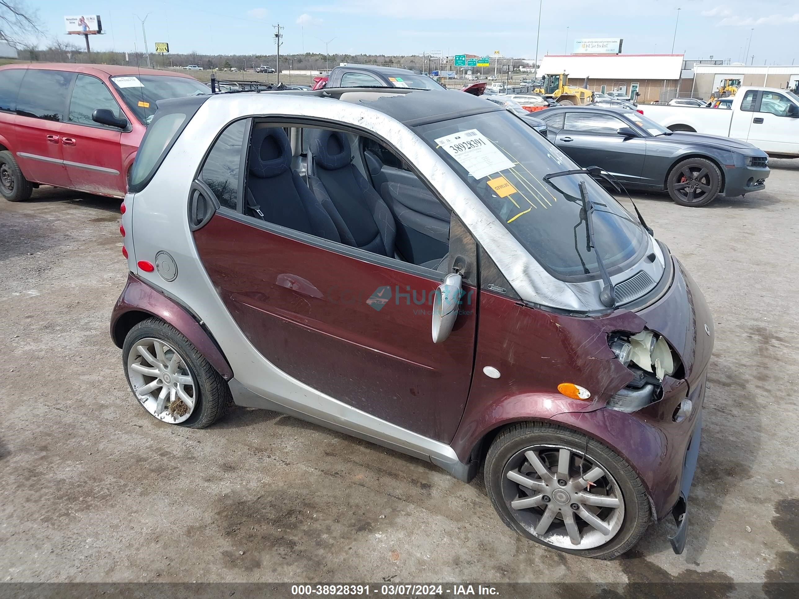 smart fortwo 2006 wme4503321j262925