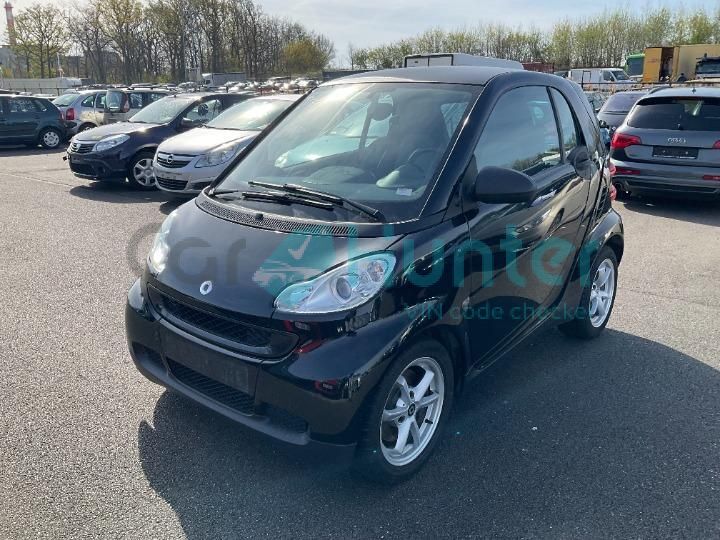 smart fortwo coupe 2011 wme4513341k553908