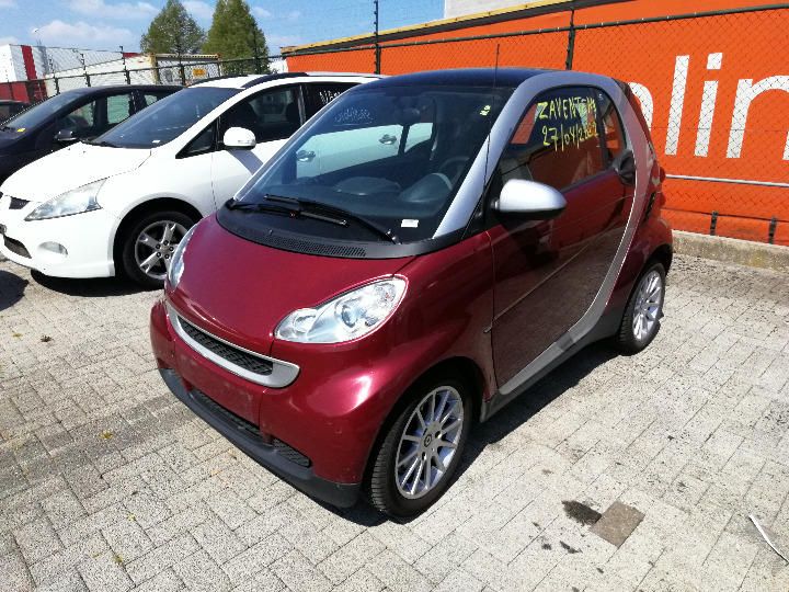 smart fortwo coupe 2009 wme4513801k234133
