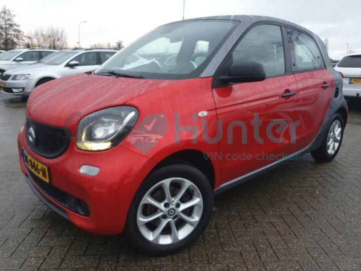 smart forfour 2018 wme4530421y164623