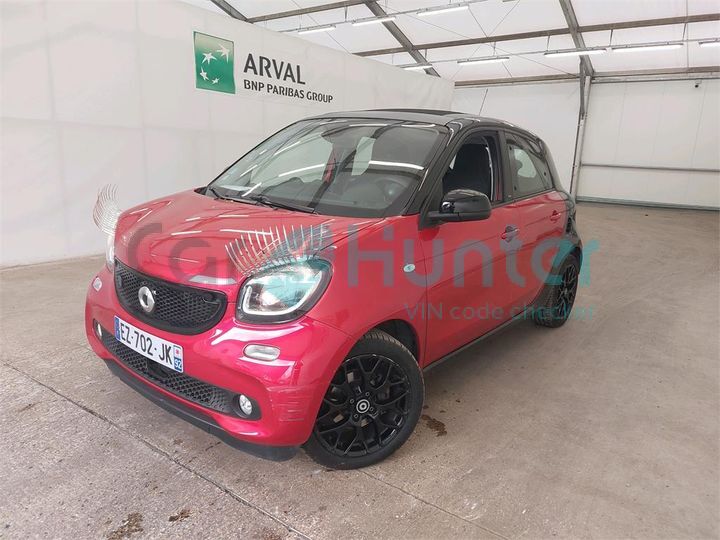 smart forfour 2018 wme4530911y190369