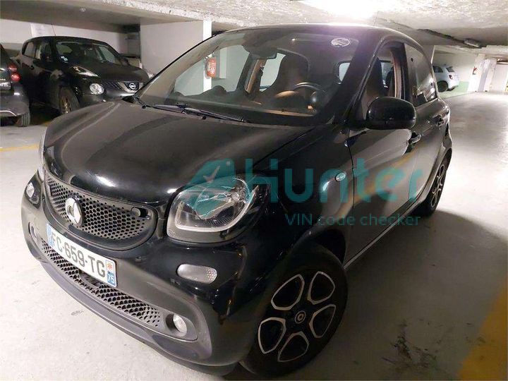 smart forfour 2018 wme4530911y209661