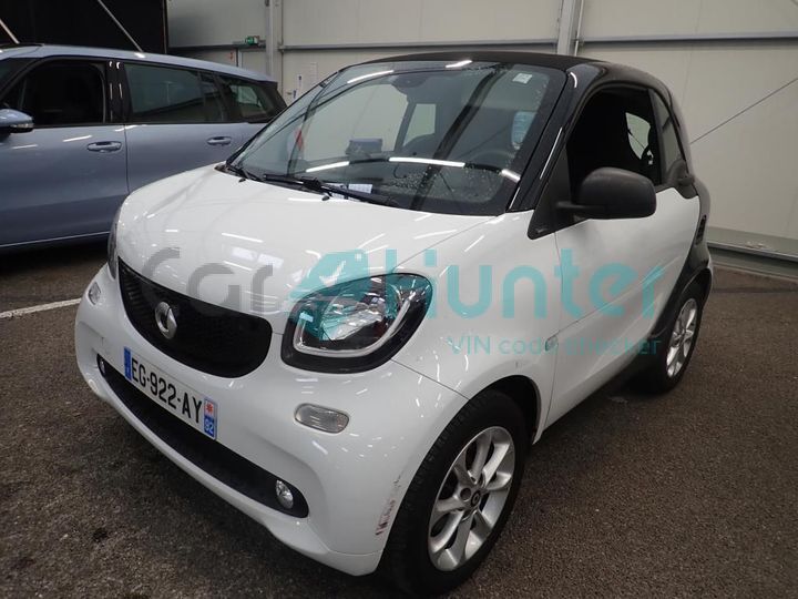 smart fortwo 2016 wme4533421k160258
