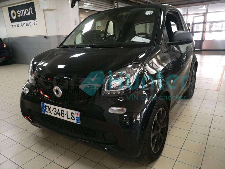 smart fortwo coupe 2017 wme4533421k167858