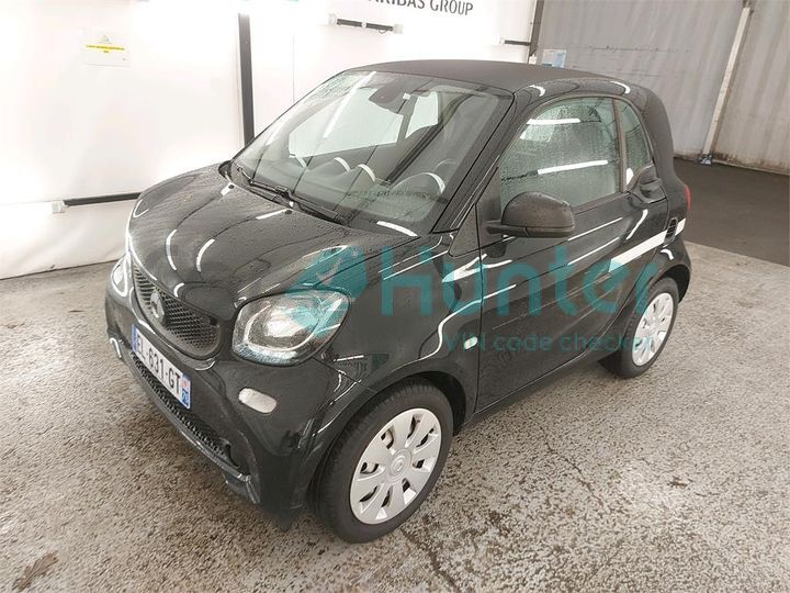 smart fortwo coupe 2017 wme4533421k195745