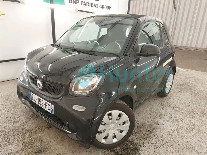 smart fortwo coupe 2017 wme4533421k196309