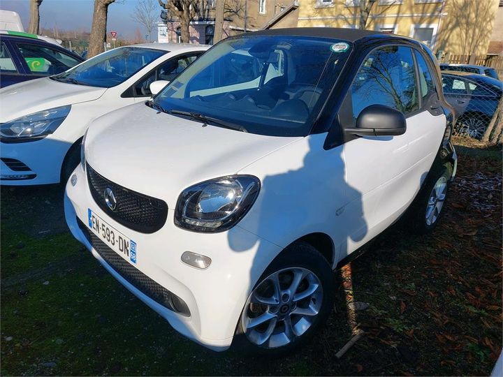 smart fortwo 2017 wme4533421k213323