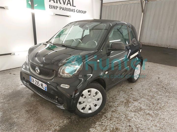 smart fortwo coupe 2017 wme4533421k219053