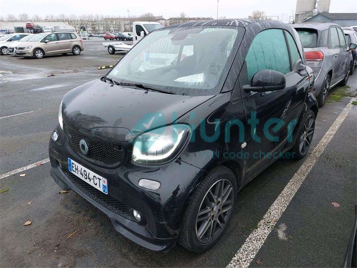 smart fortwo coupe 2016 wme4533621k170888