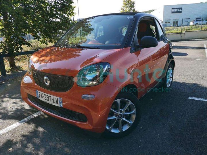 smart fortwo coupe 2019 wme4533911k413088