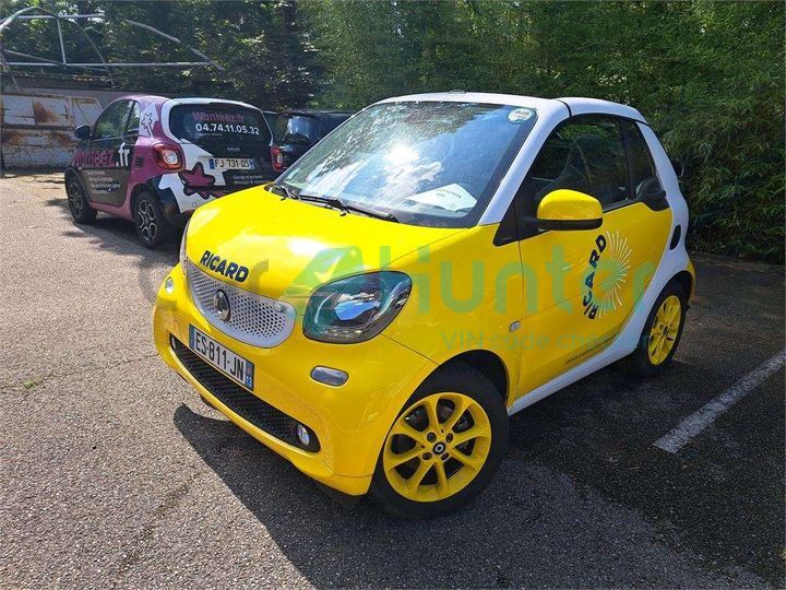 smart fortwo cabriolet 2017 wme4534421k251637