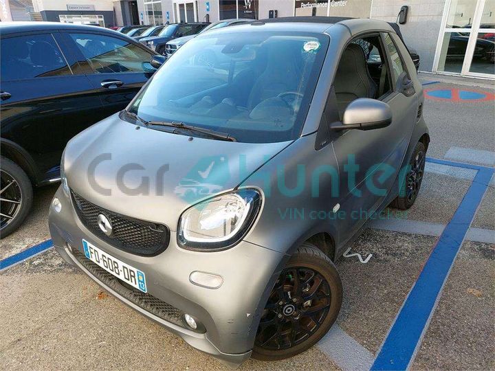 smart fortwo cabriolet 2019 wme4534911k325618