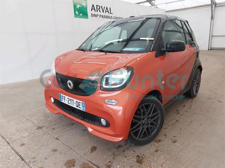 smart fortwo 2019 wme4534911k386521
