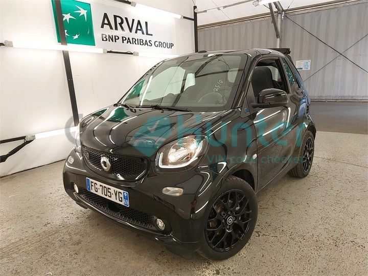 smart fortwo cabriolet 2019 wme4534911k398635