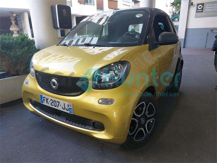 smart fortwo cabriolet 2019 wme4534911k412625