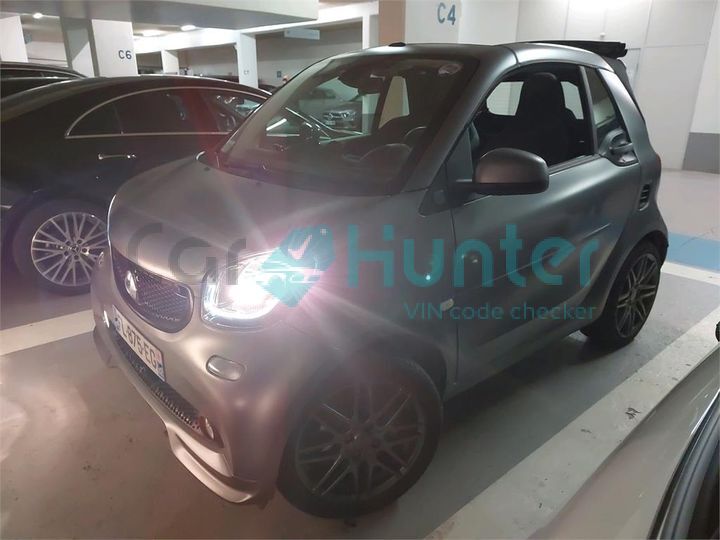 smart fortwo 2019 wme4534911k415921