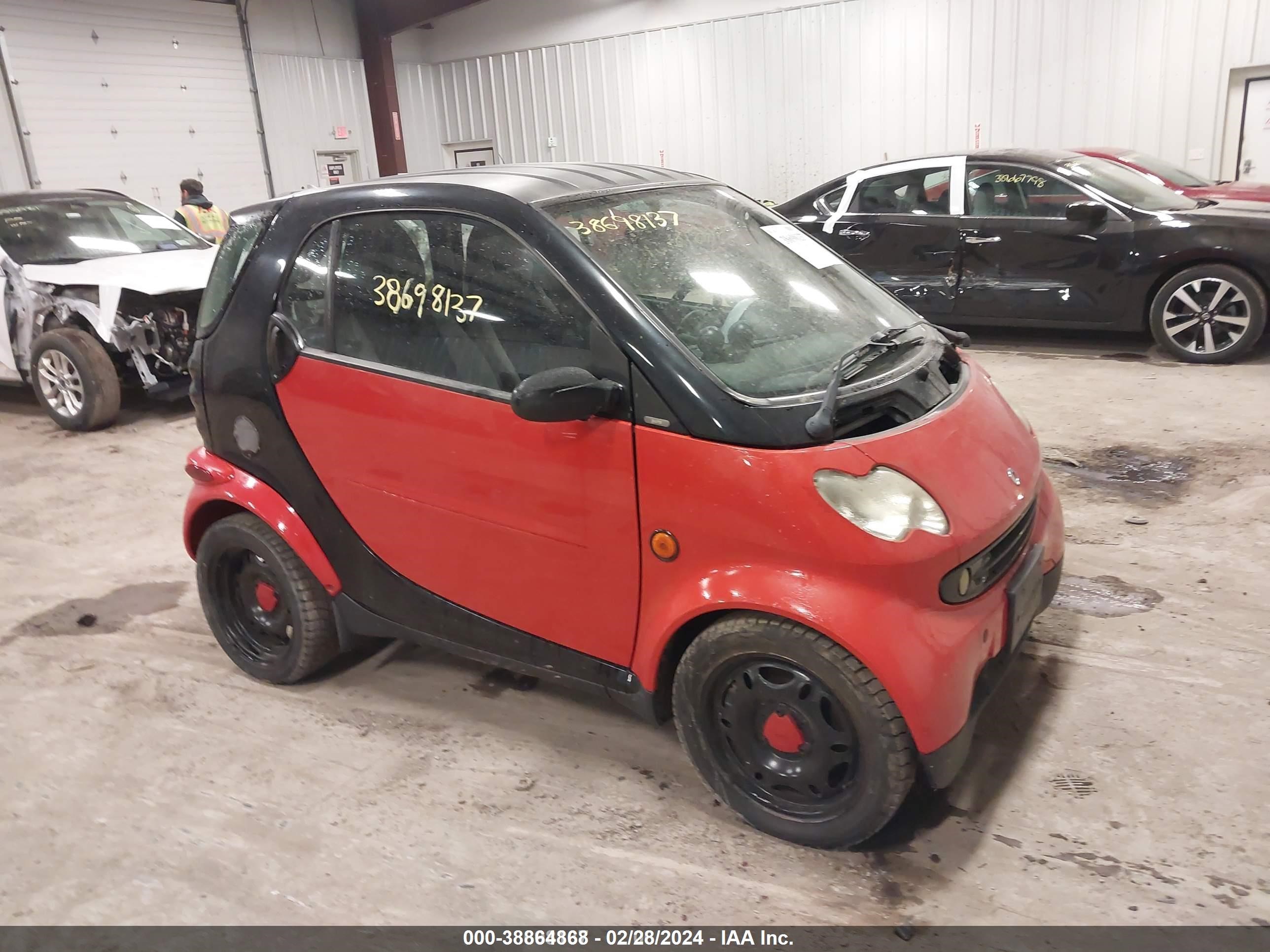 smart fortwo 2005 wmeaj00f05j181447