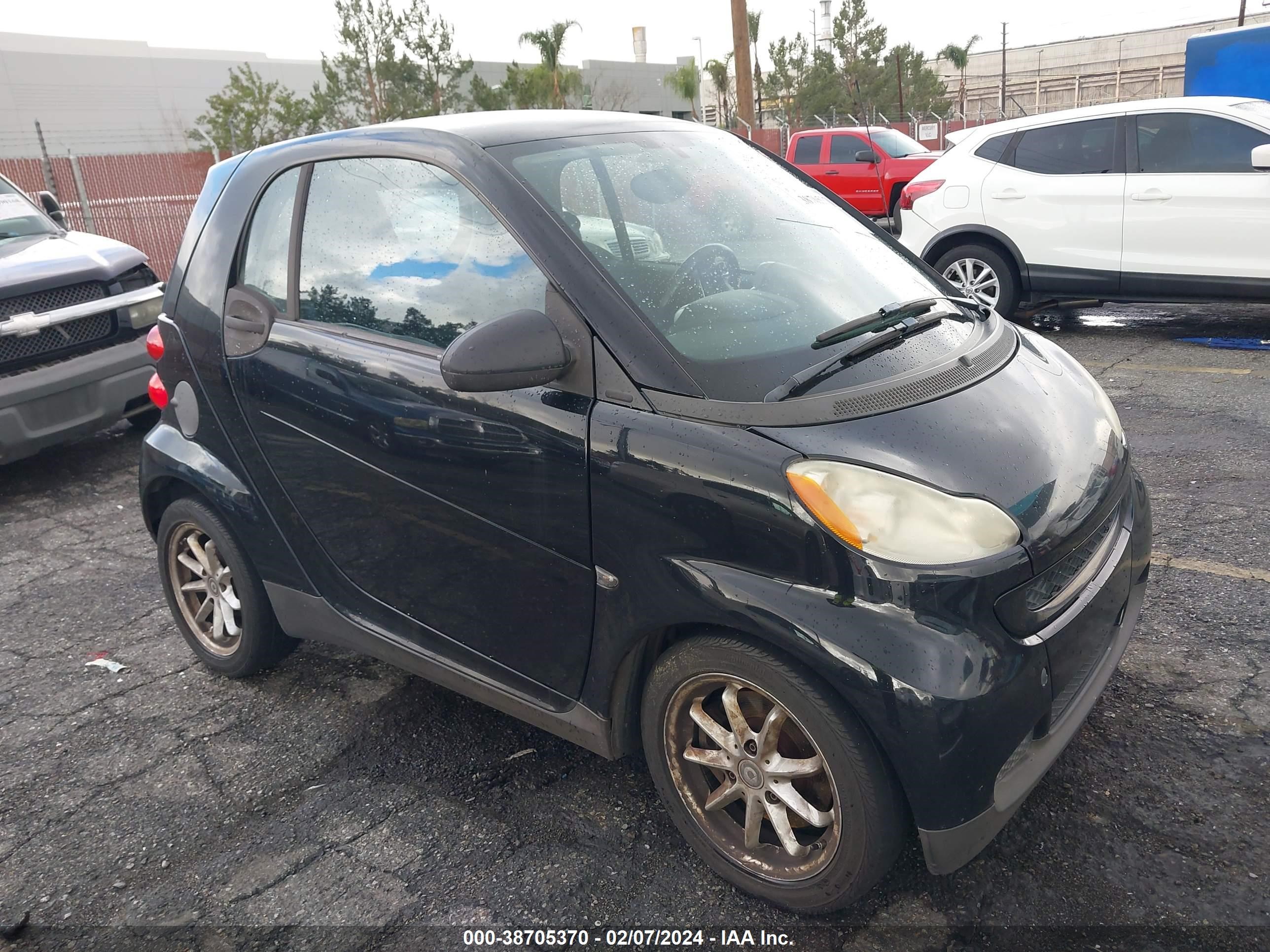 smart fortwo 2009 wmeej31x39k228335