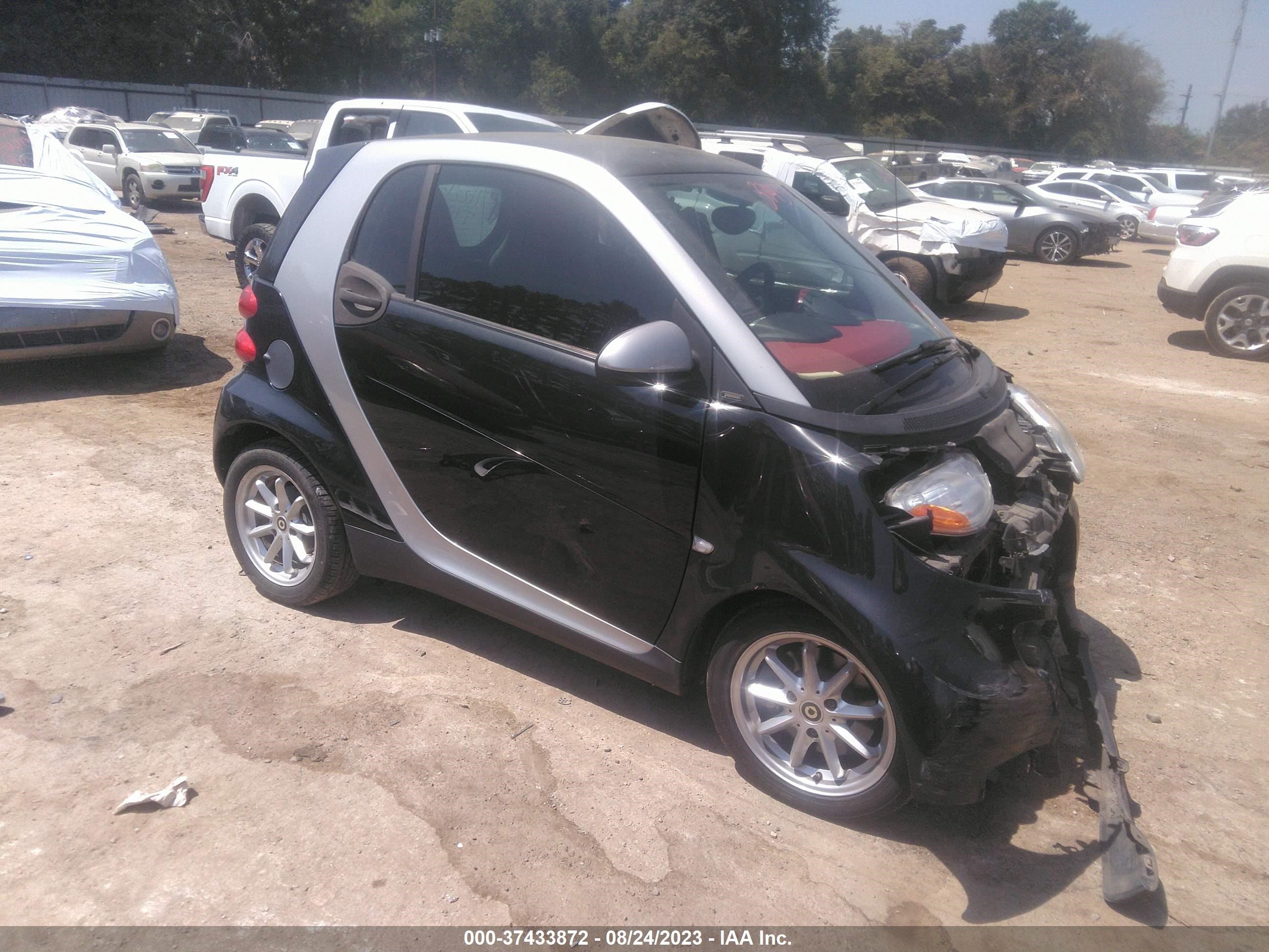 smart fortwo 2009 wmeej31x79k255215