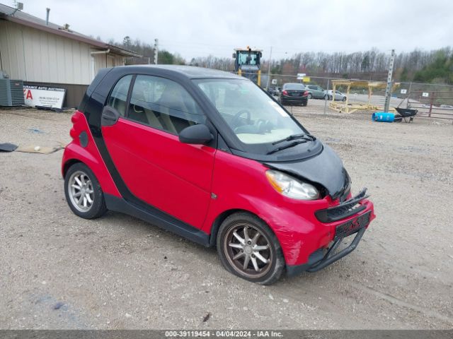 smart fortwo 2010 wmeej3ba0ak364548