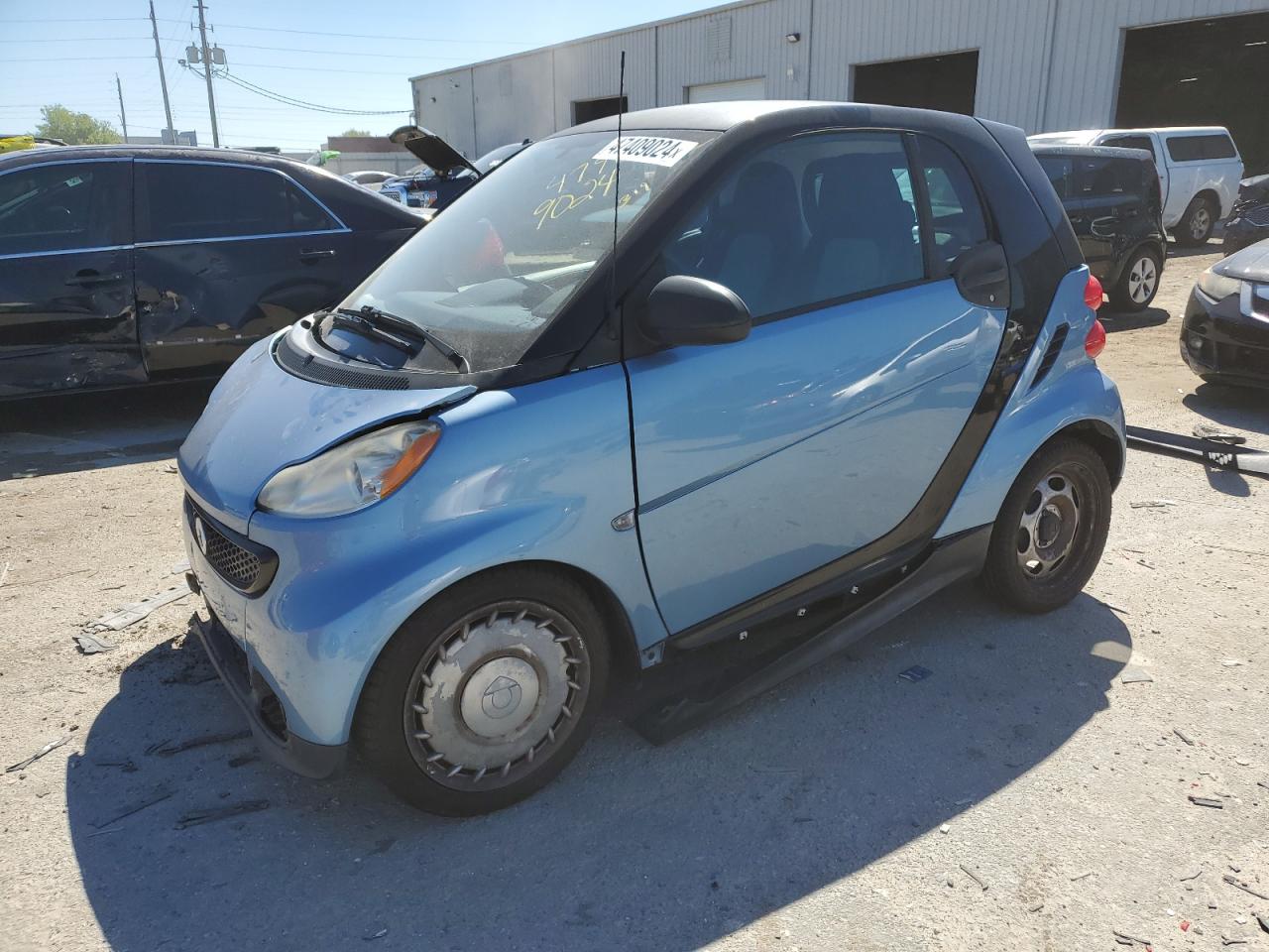 smart fortwo 2013 wmeej3ba5dk664610